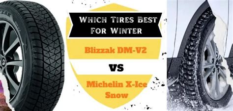 michelin vs blizzak snow.